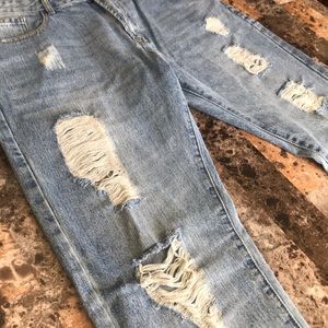 Men’s Skinny Ripped Jeans